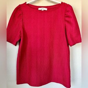 Like New Size Medium Loft Textured Work Top